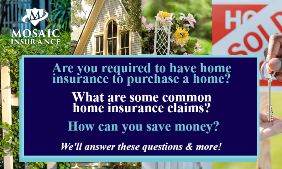 Should I Buy a House? Is a White Picket Fence for Me? - Are You Required to Have Home Insurance to Purchase a Home Graphic